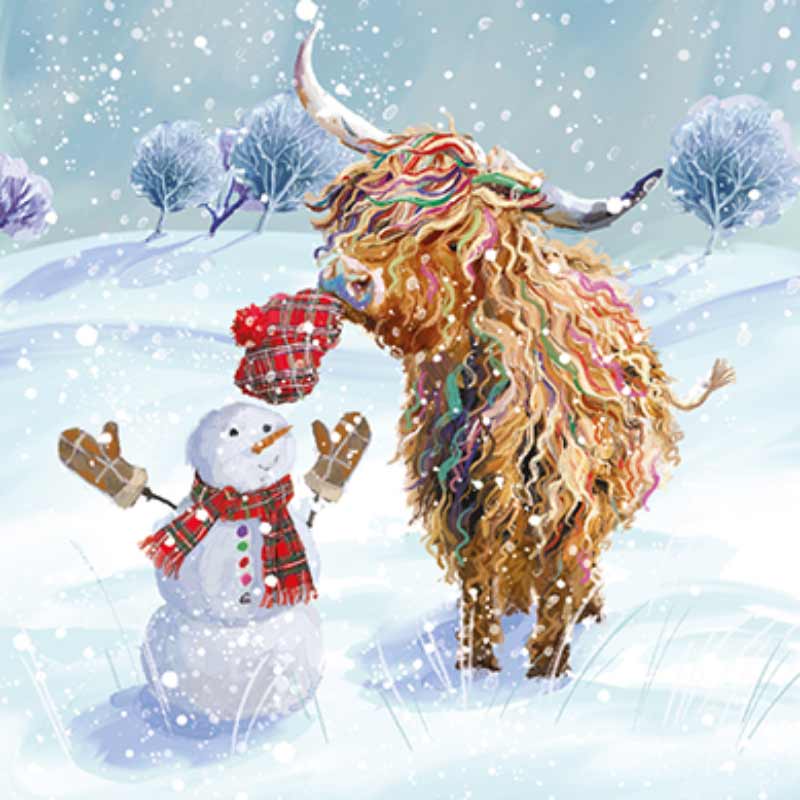 Ling Charity Christmas Cards - Christmas Friends (Pack of 6) image 0
