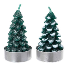 Decoris Tree Tealights - Pack of 4 (Assorted Designs) image 0