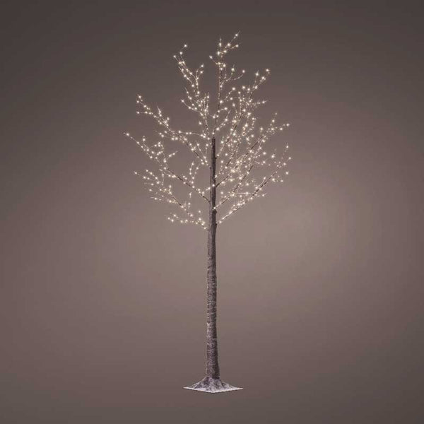 Lumineo Pre-Lit Micro LED Snowy Tree image 1