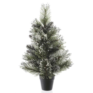 Everlands Mini Finley Frosted Christmas Tree image 1