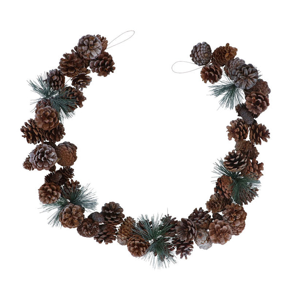 Gisela Graham Natural Cone Garland image 0