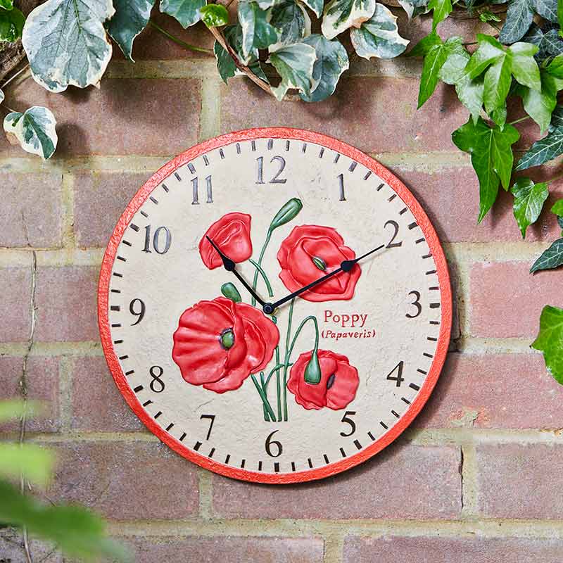 Poppy Wall Clock image 0