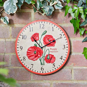 Poppy Wall Clock image 0