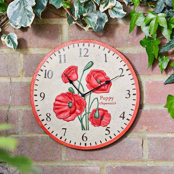 Poppy Wall Clock image 0