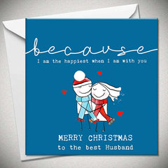 Bexy Boo Best Husband Christmas Card image 0