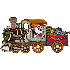 Premier Santa Train Window Sticker (Assorted Designs) image 2