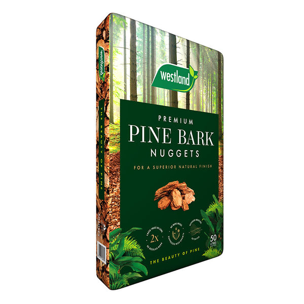 Westland Premium Pine Bark Nuggets (50-Litres) image 0