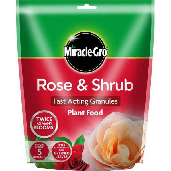 Miracle-Gro Rose & Shrub Fast Acting Granules Plant Food (750g) image 0
