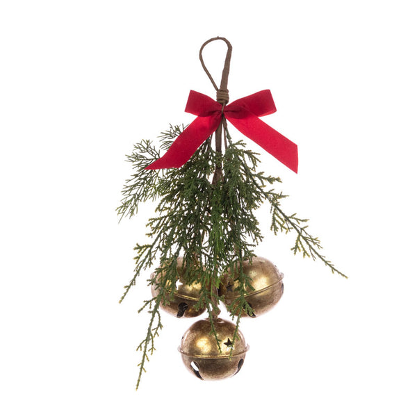 Floralsilk Hanging Bells with Bow image 0