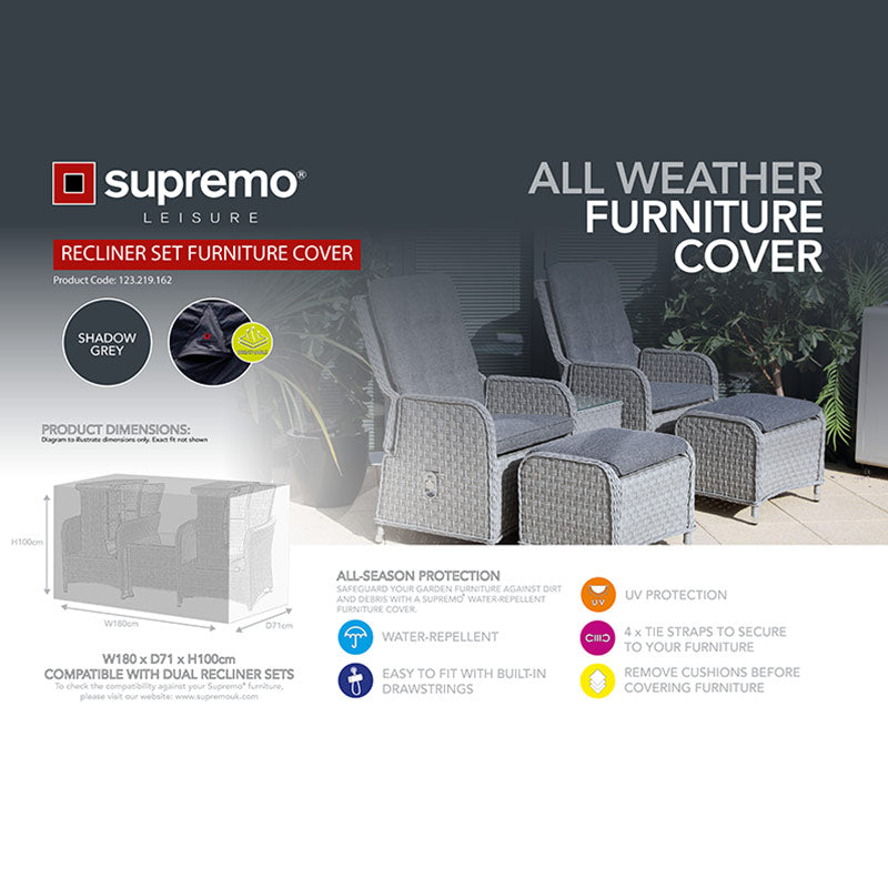 Supremo Cover for Dual Recliner Set image 0