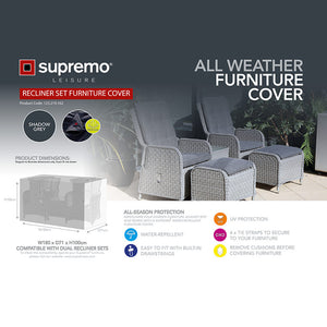 Supremo Cover for Dual Recliner Set image 1