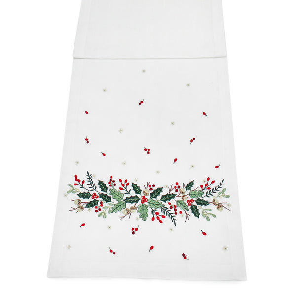 Peggy Wilkins Holly Oak Table Runner image 0