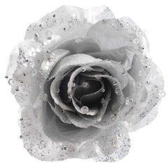 Everlands Silver Rose Clip image 0