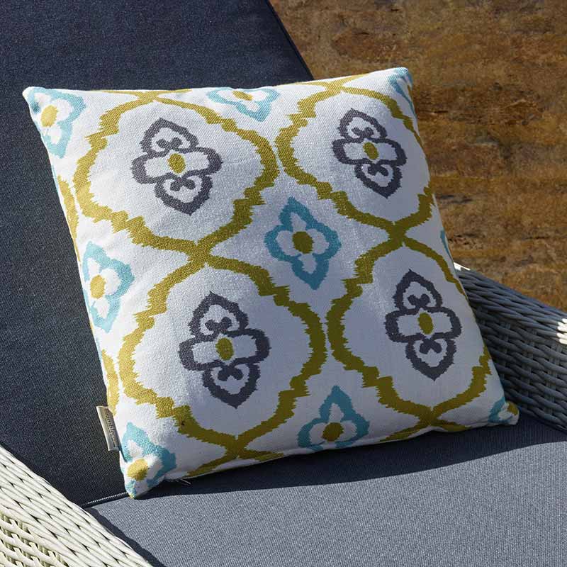 Bramblecrest Square Scatter Cushion, 45 x 45cm - Moroccan Citrus image 0