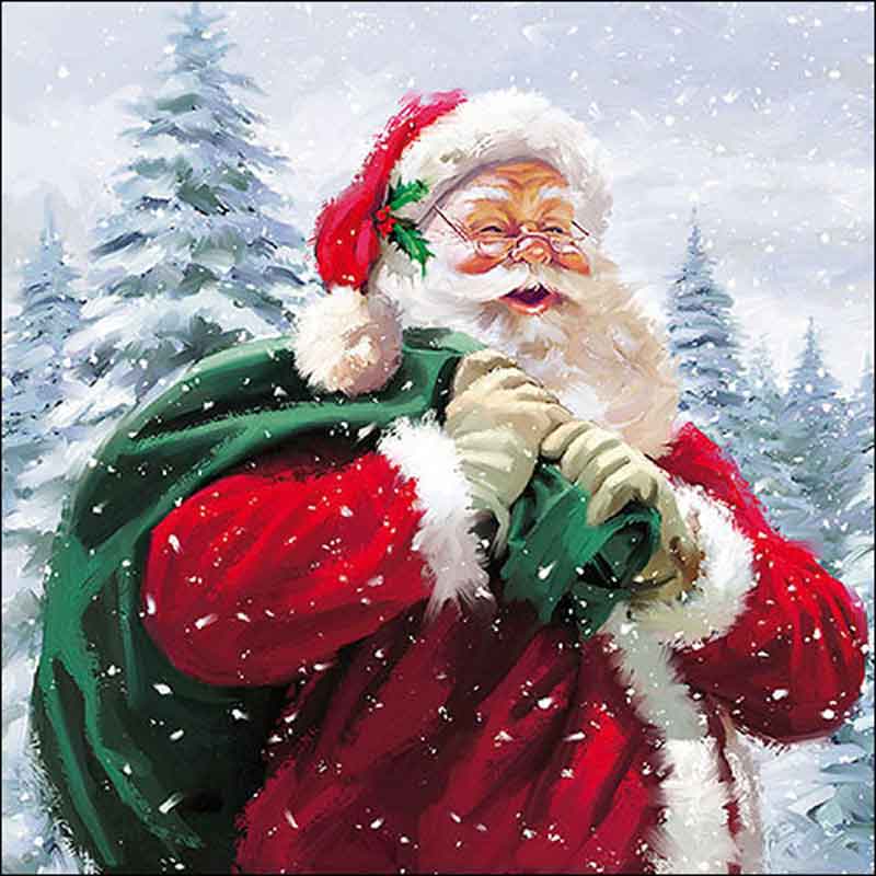 Ambiente Paper Napkins - Ho Ho Ho! (Pack of 20) image 0