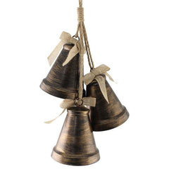 SageDecor Cluster of Metal Bells image 0