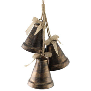 SageDecor Cluster of Metal Bells image 0