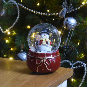 Three Kings Musical Red Velvet SnowSpheres (Assorted Designs) image 3