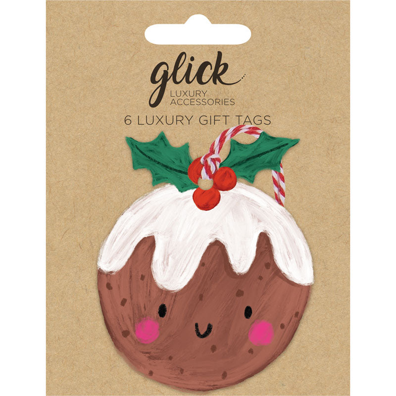Glick Jolly Pud Gift Tags (Pack of 6) image 0