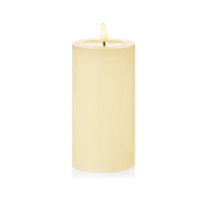 Premier Battery-Operated Cream FLIKABRIGHTS Wax Pool Candle - 15cm image