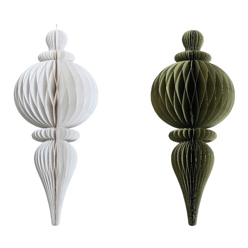 Decoris Hanging Paper Finial image 0