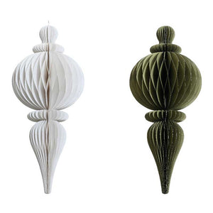 Decoris Hanging Paper Finial image 0