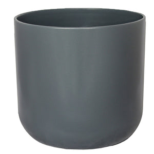 Ivyline Lisbon Indoor Planter Range - Charcoal, 15cm image