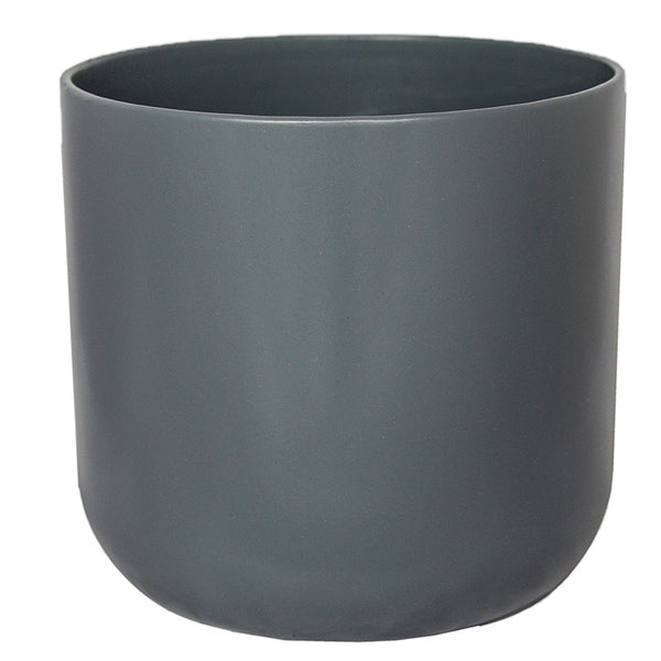 Ivyline Lisbon Indoor Planter Range - Charcoal, 15cm image
