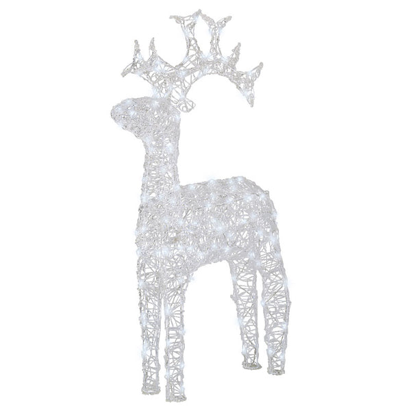 Lumineo LED Flashing Acrylic Deer - Cool White image 0