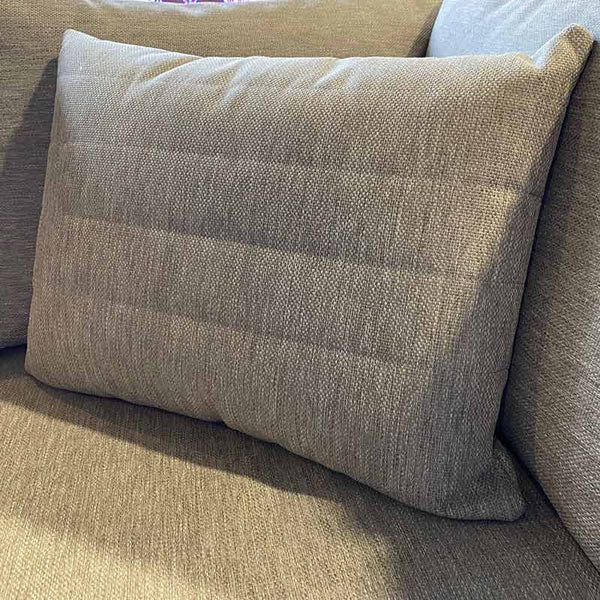 LIFE Soltex Rectangular Deco Lines Cushion, 65 x 45cm - Beige image 0