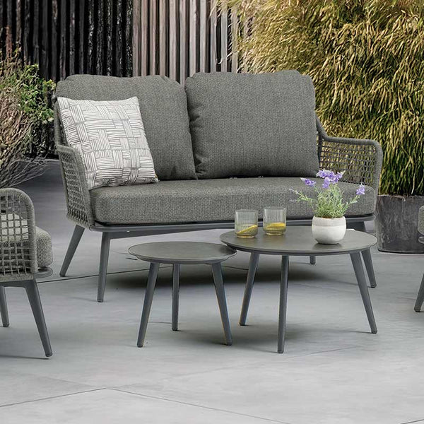 Bramblecrest Oregon Garden Lounge Set with 2 Round Coffee Tables image 6