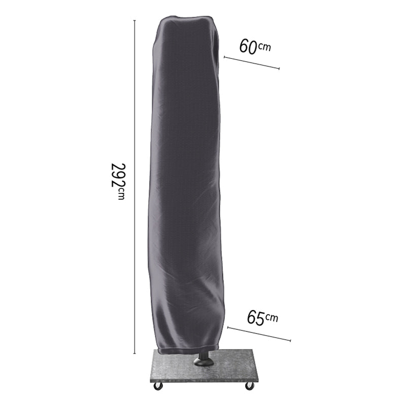 Platinum Aerocover for Free Arm Side Post Parasol - 292 x 60 / 65cm image 0