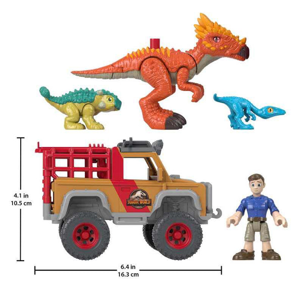 Imaginext Jurassic World Camp Cretaceous Runaway Dinos image 4