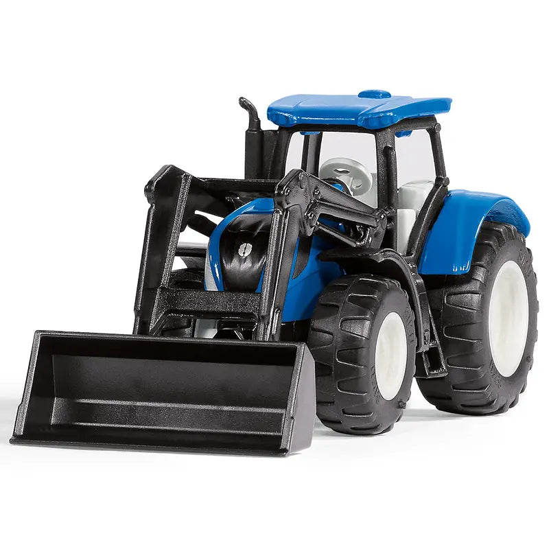 siku 1396 New Holland tractor with front loader image 0