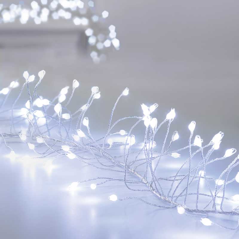 Premier 860 Multi-Action LED ULTRABRIGHTS GARLAND with Timer - White image 0