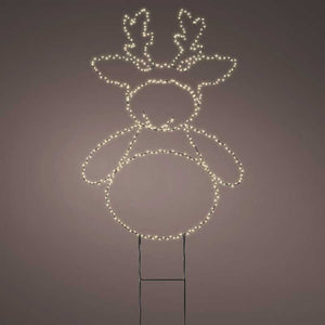 Lumineo LED Metal Reindeer Garden Pick image 2