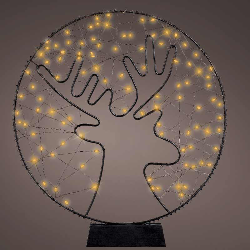 Lumineo Micro LED Reindeer Silhouette image 0