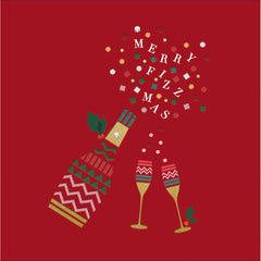 Woodmansterne Geo Christmas Drinks Christmas Card image 0