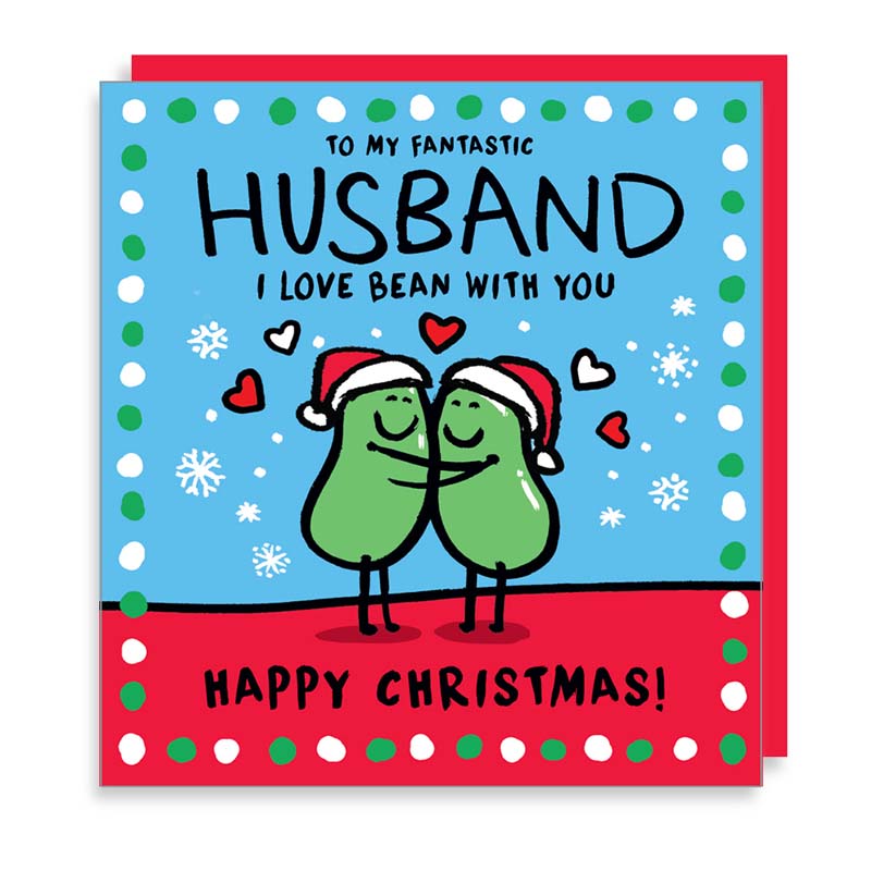 Lucilla Lavender Husband Christmas Card image 0