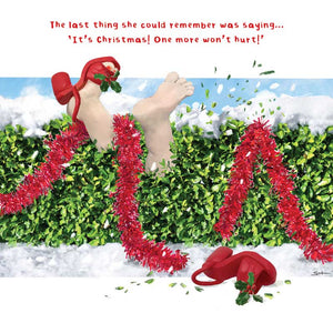 Emotional Rescue In Bush Christmas Card