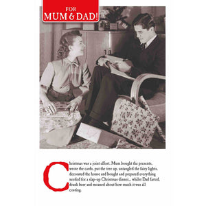 Emotional Rescue Mum & Dad Joint Effort Christmas Card