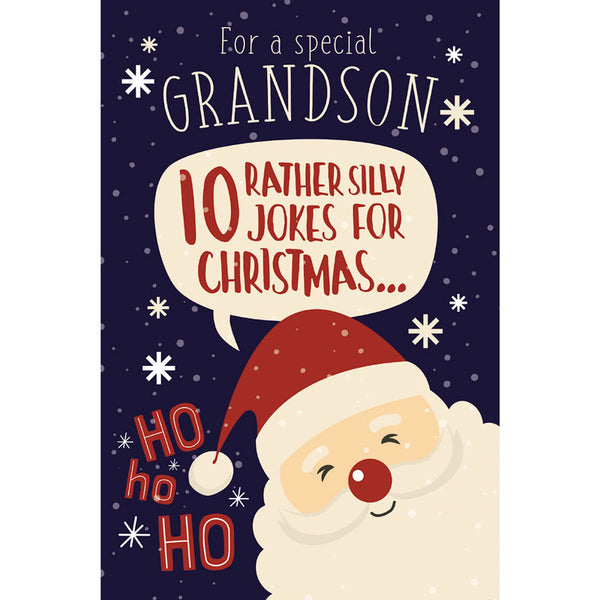 Emotional Rescue Special Grandson Christmas Card