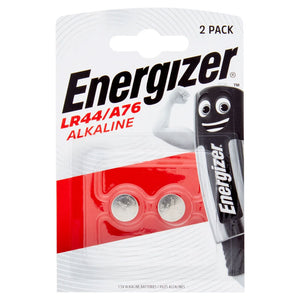Energizer® Alkaline Button Batteries - LR44 / A76 (Pack of 2)