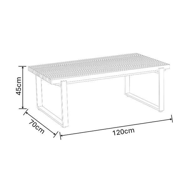 Dimensions for Hartman Etna Coffee Table