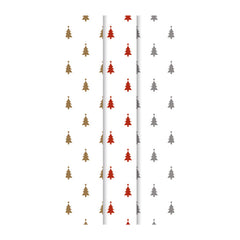 Xmas Foil Tree Tissue Paper (Pack of 9)