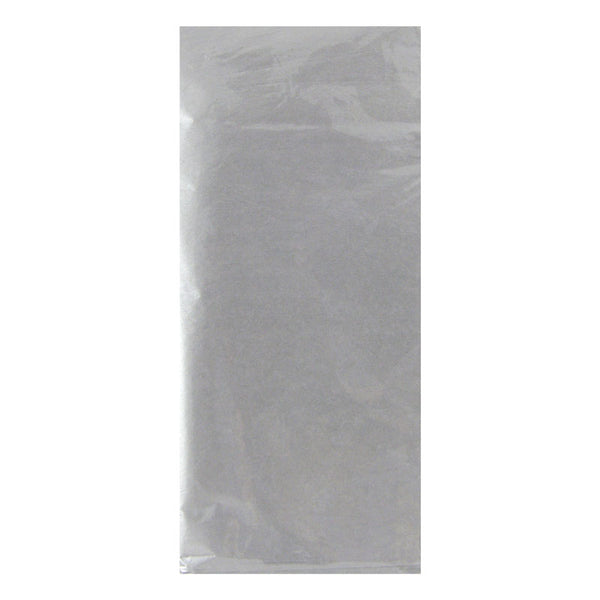 Metallic Silver Tissue Paper (Pack of 4)
