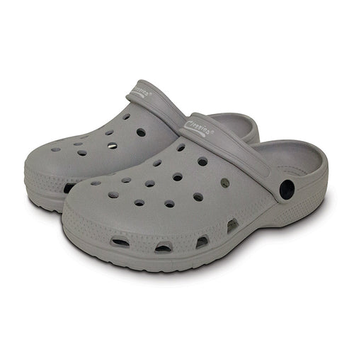 Town & Country Casual Cloggies in Grey Studio Image