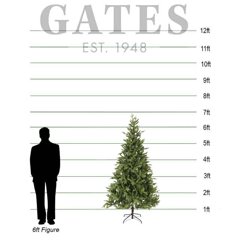 Everlands Allison Pine Artificial Christmas Tree 