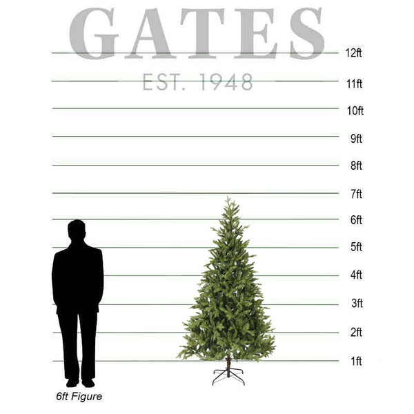 Everlands Allison Pine Artificial Christmas Tree - 7ft