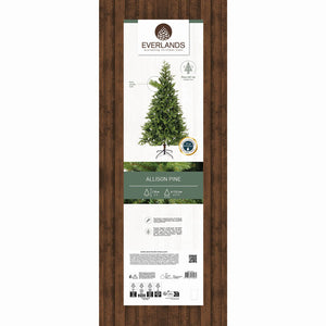 Everlands Allison Pine Artificial Christmas Tree 